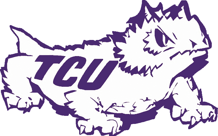 TCU Horned Frogs 1965-1977 Primary Logo diy DTF decal sticker